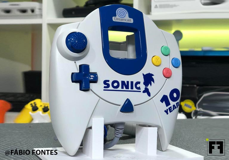 Comando Sega Dreamcast Sonic